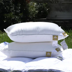 TRIUMPH HILL Hotel Choiceness 100% Down Pillow Core White Goose Down Pillow Core 100% Cotton Help Sleep Can Be Customized Size