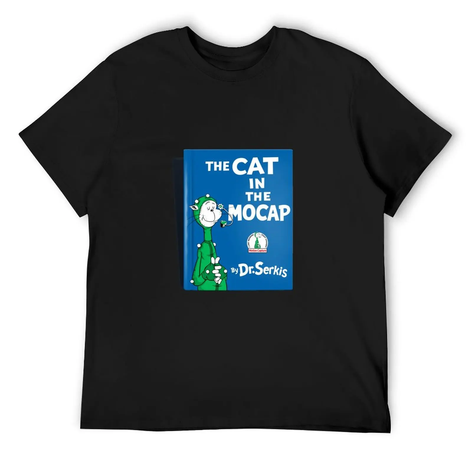 

The Cat in the Mocap T-Shirt kawaii clothes vintage t shirts Men's clothing
