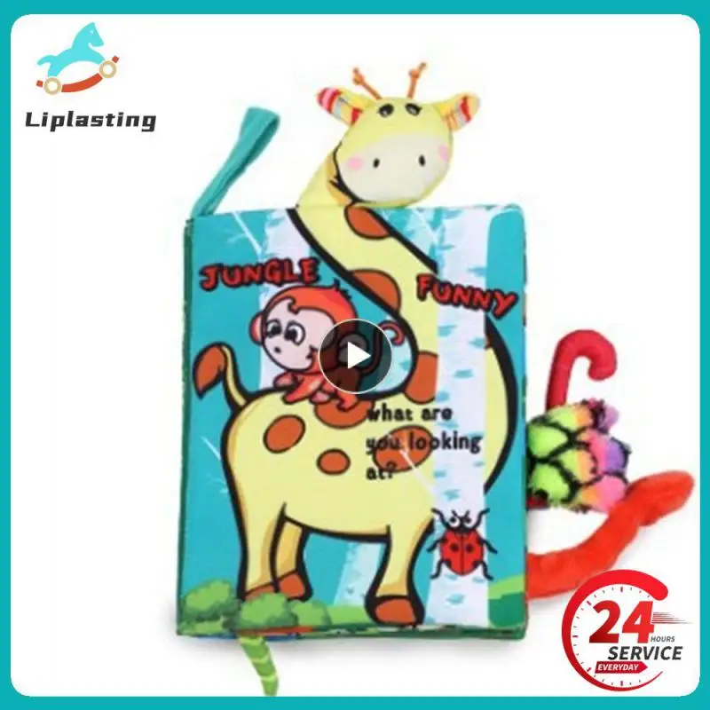 

Baby Toys Cloth Enhance Babys Problem-solving Ability Durable Portable Promoting Cognitive Development In Babies Safe Plush