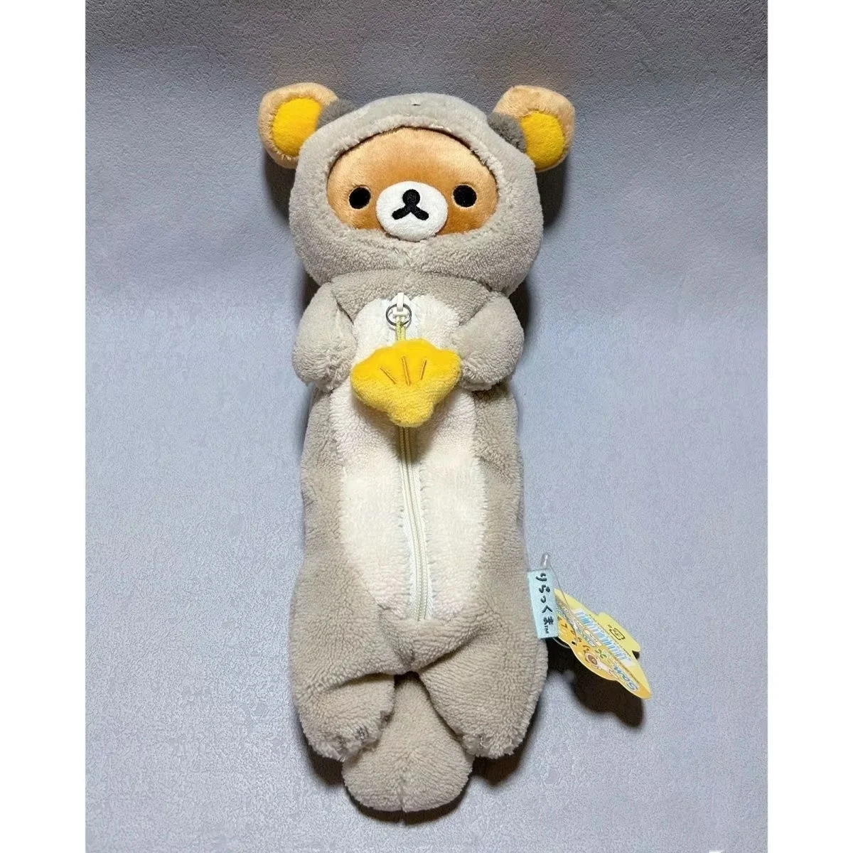 

Relaxed Bear Pencil Case Sea Otter Dress Japanese Kawaii Rilakkuma Student Stationery Storage Bag Girlfriend Gift Super Cute Hot