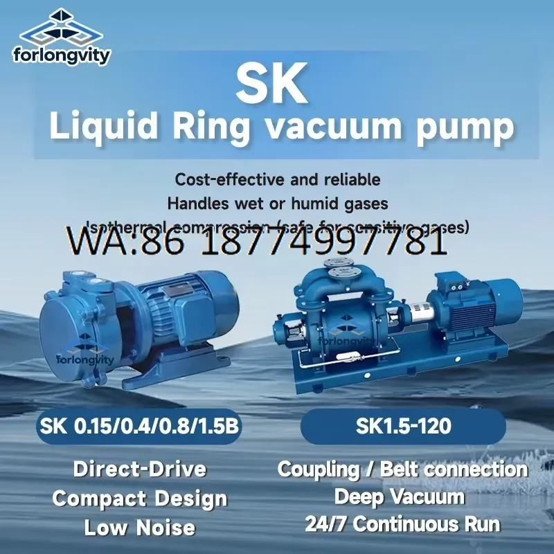 custom 5CFM 1/3HP Single Stage Rotary Vane Vacuum Pump for HVAC Refrigeration Air Conditioning Resin Casting Degassing
