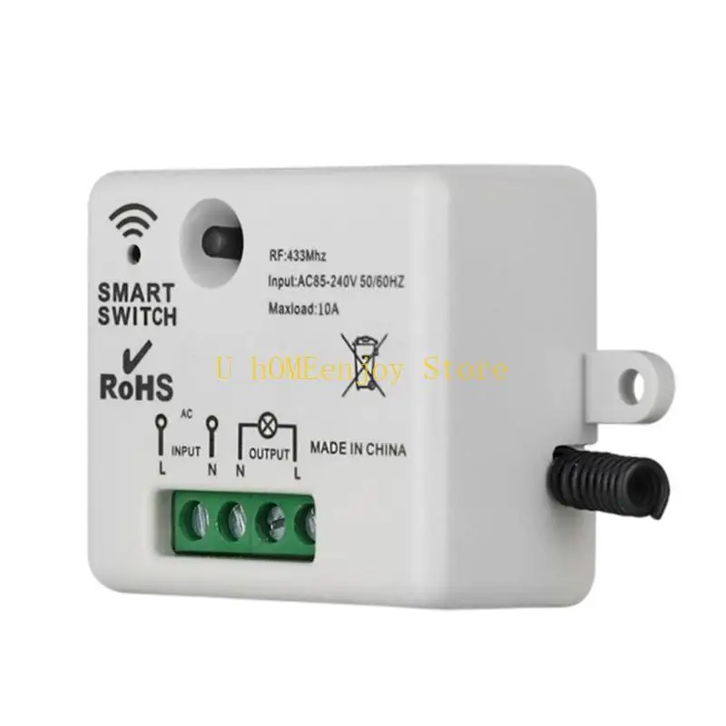 B0KF AC110V 220V LED Light Switch for Enhanceds Home and Security Lighting