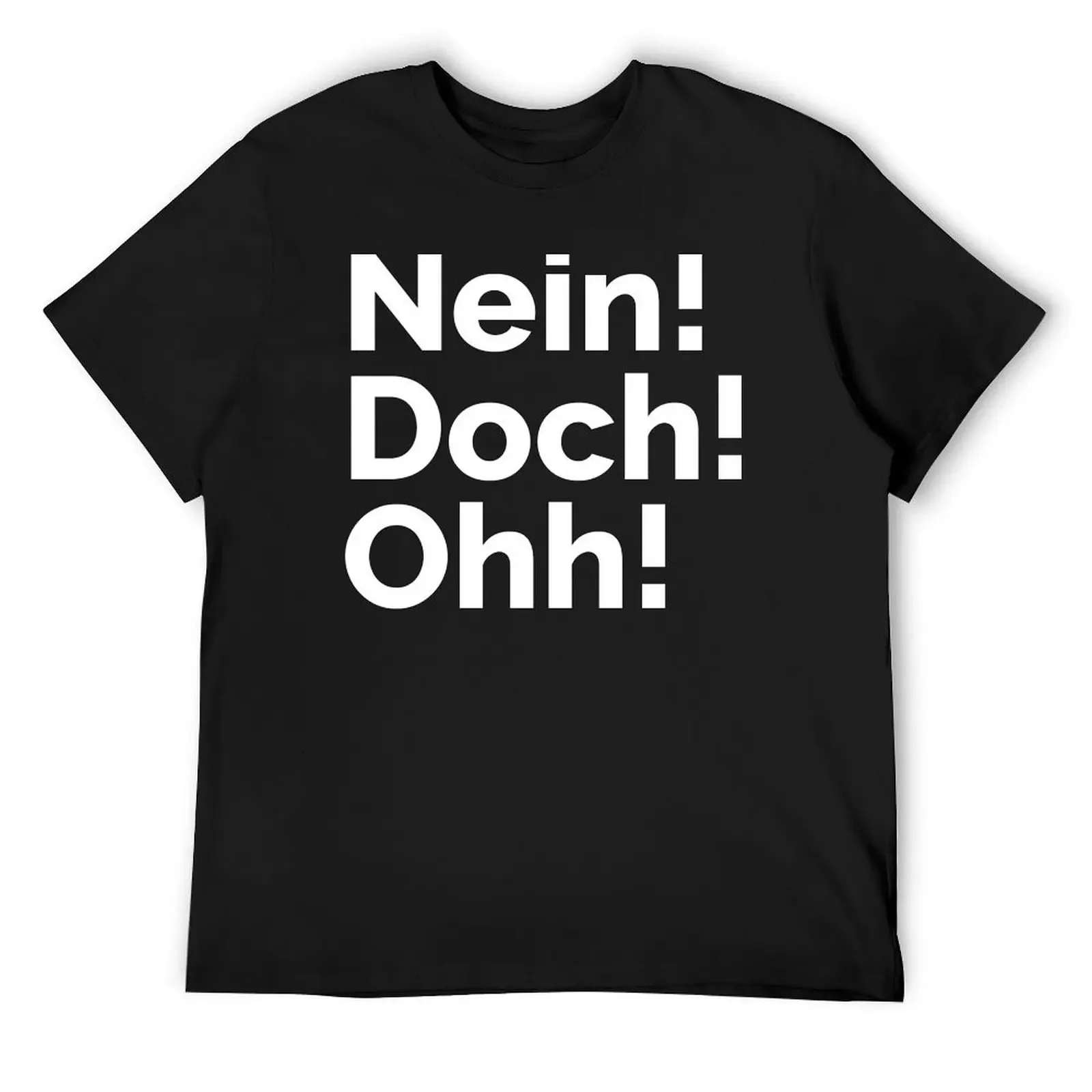 

Nein! Doch! Ohh! T-Shirt vintage t shirts vintage anime shirt mens champion t shirts