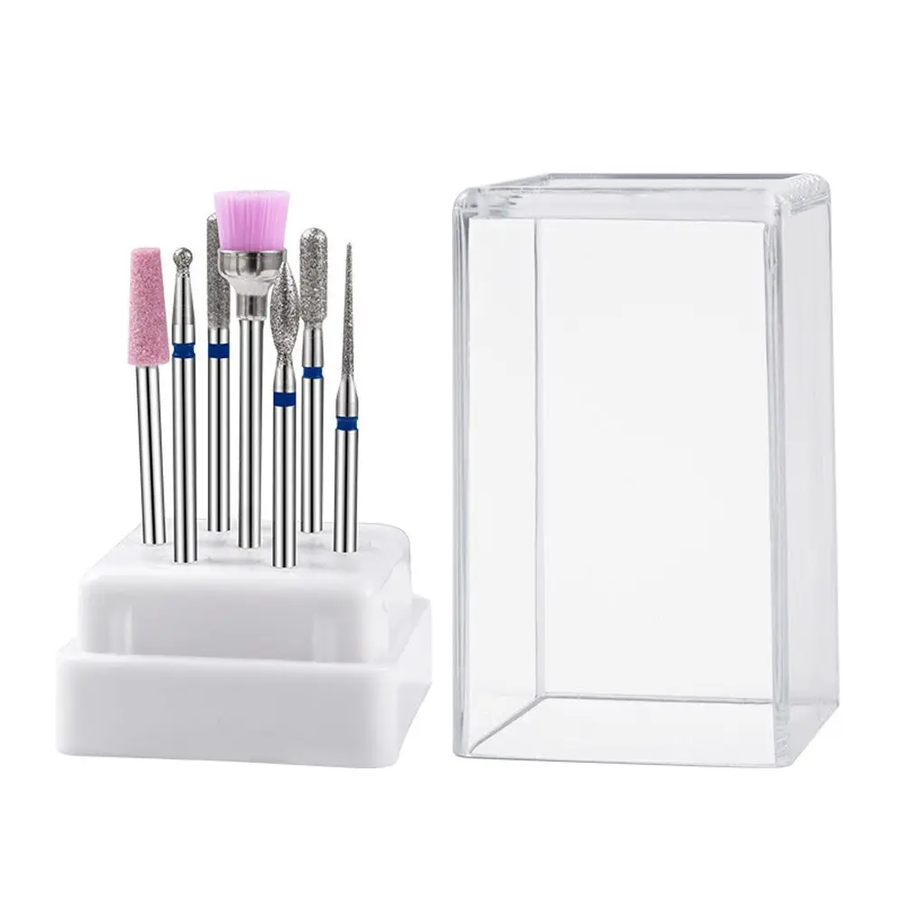 إزالة جيل الأظافر البولندية رأس مطحنة ساندر أداة السيراميك مسمار مثقاب الخشب مسمار طحن القواطع مجموعة رأس مطحنة كهربائية #1