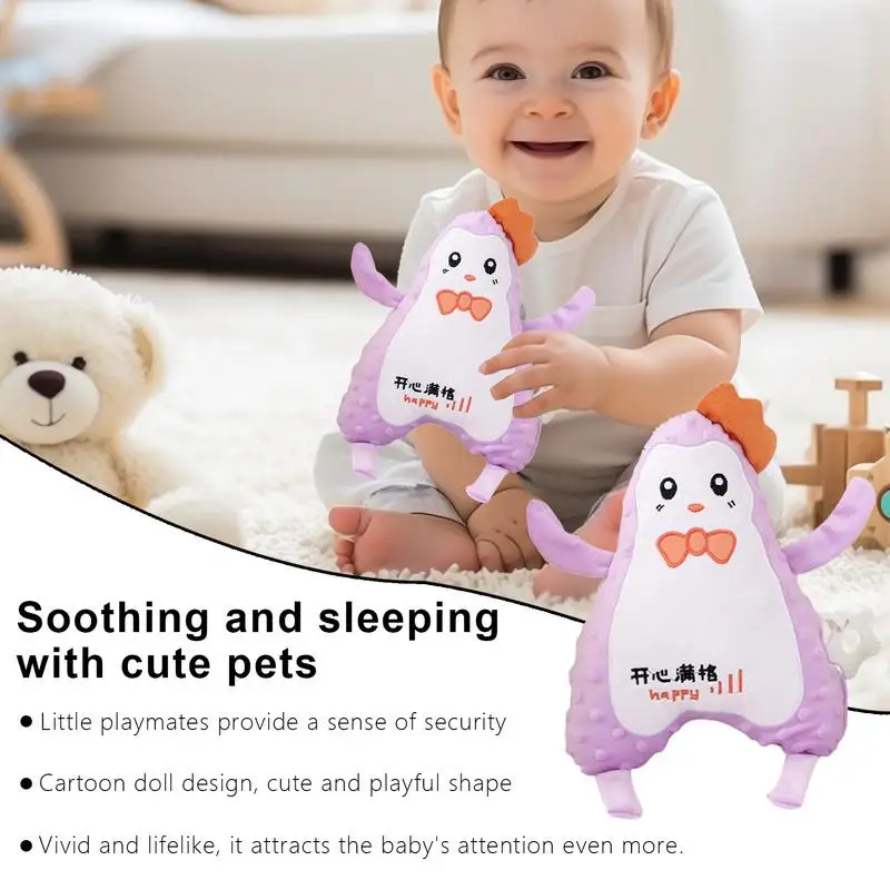 Peluche creativo para bebés, juguete de peluche para dormir, ayuda cómoda para dormir, peluche