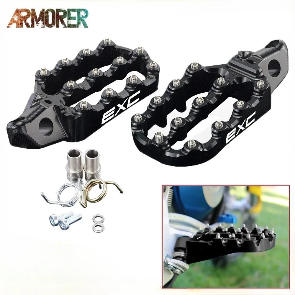 

Мотоциклетный рычаг с ЧПУ, подножки, подставки для ног, педали для EXC EXC-F EXC-TPI 125 250 300 450 530 2017 2018 2019 2020