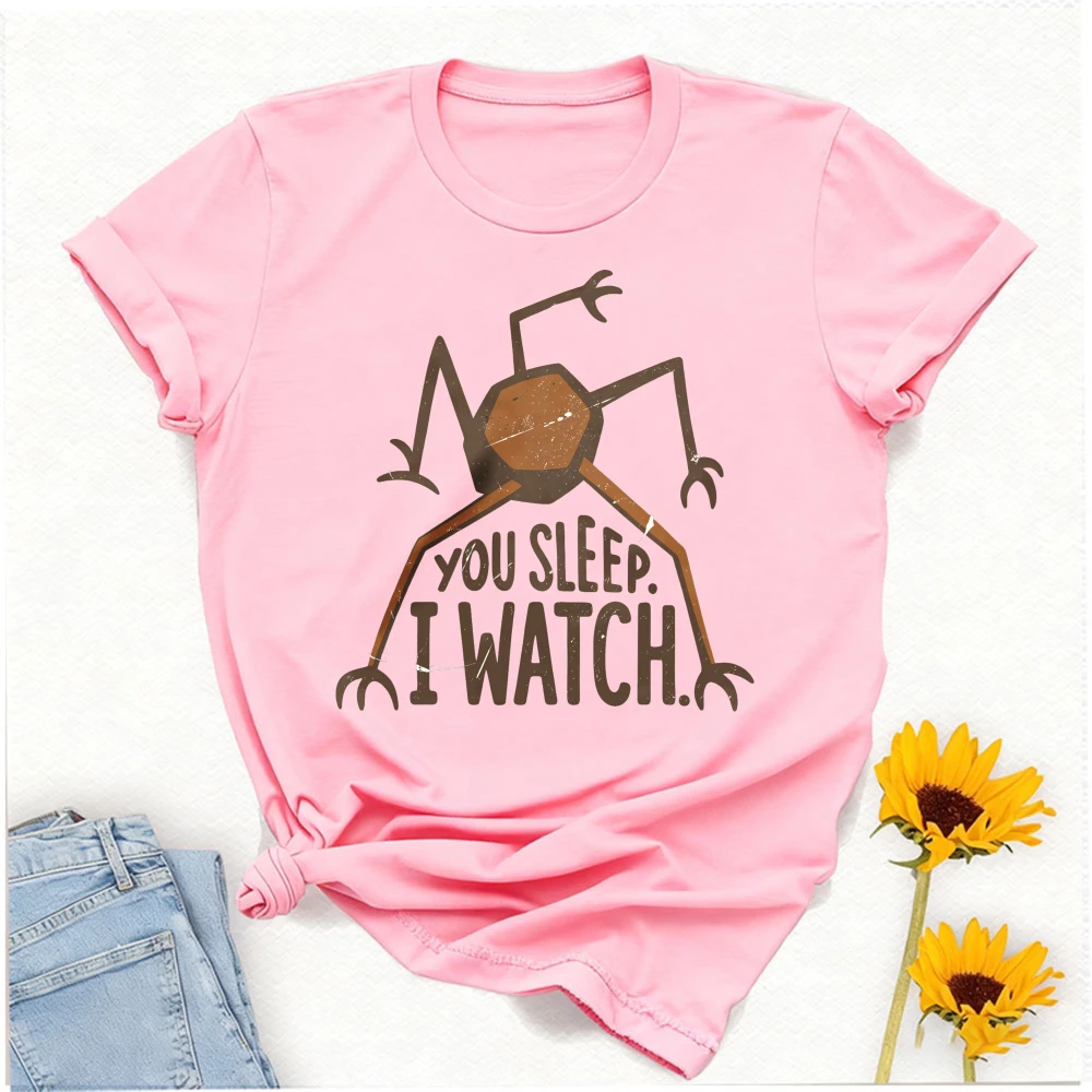 Project Hail Mary You Sleep I Watch Unisex T-Shirt RockySci Fi Book Fans Casual Short Sleeve Tee for Men Women Daily Wear Gift