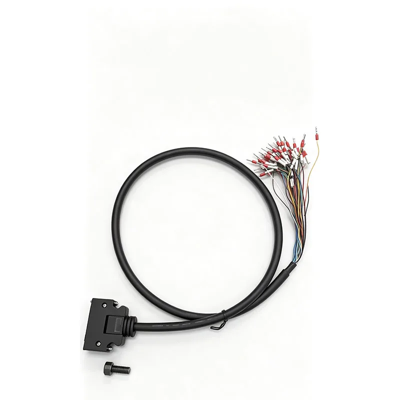 SCSI CN50P-14Pin Servo Connection Cable  20Pin 26Pin 36Pin with Terminal Loose Wire Shielded Line for Panasonic Yaskawa Cord
