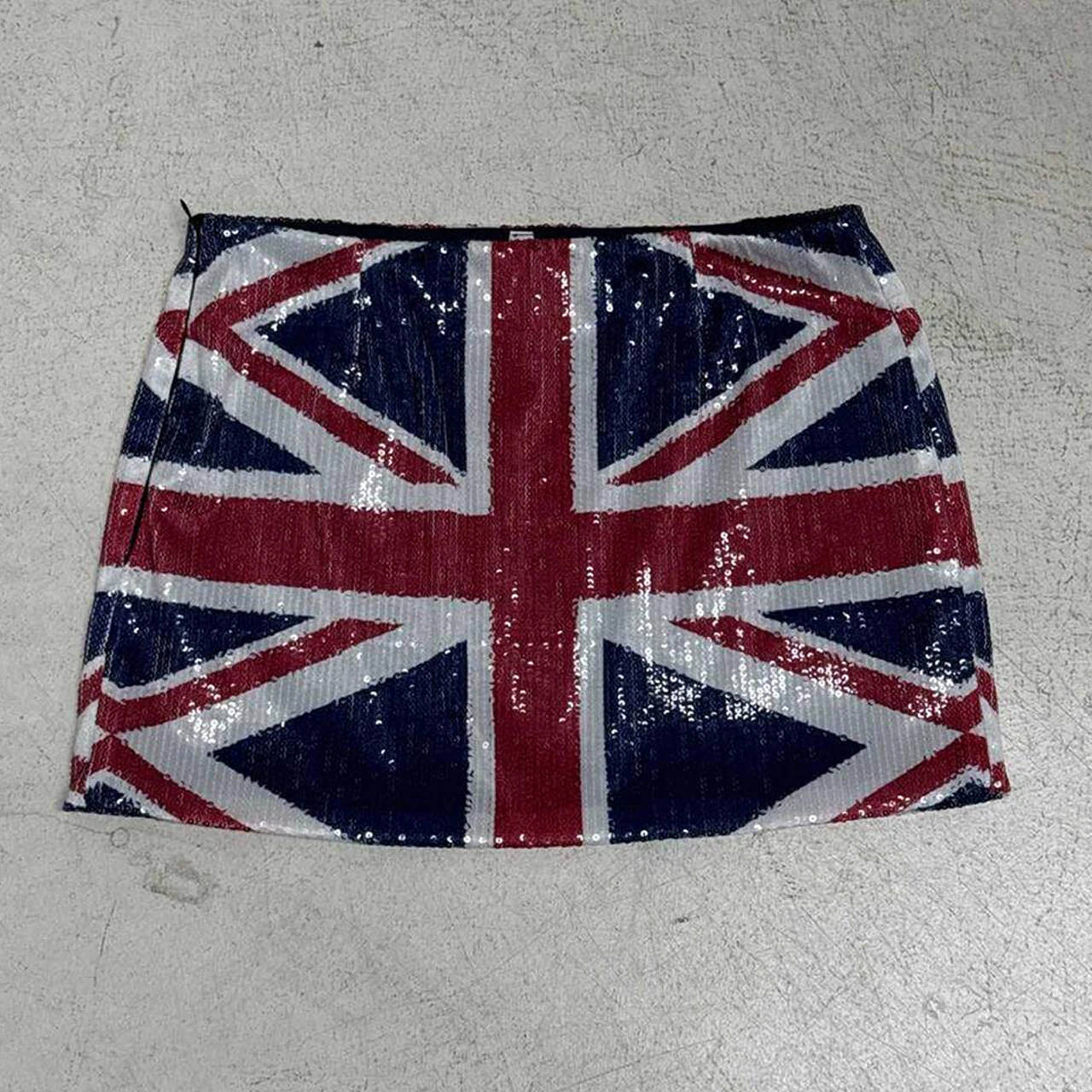 Gothic fashion shimmering colorful sexy girl mini skirt with hip cinching design hip-hop rock street style short skirt emo girl