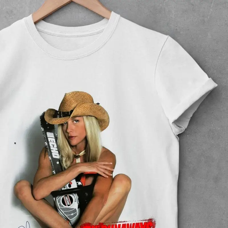 

Rare Cherie Currie The Runaways For Fan White S 2345Xl Men T Shirt