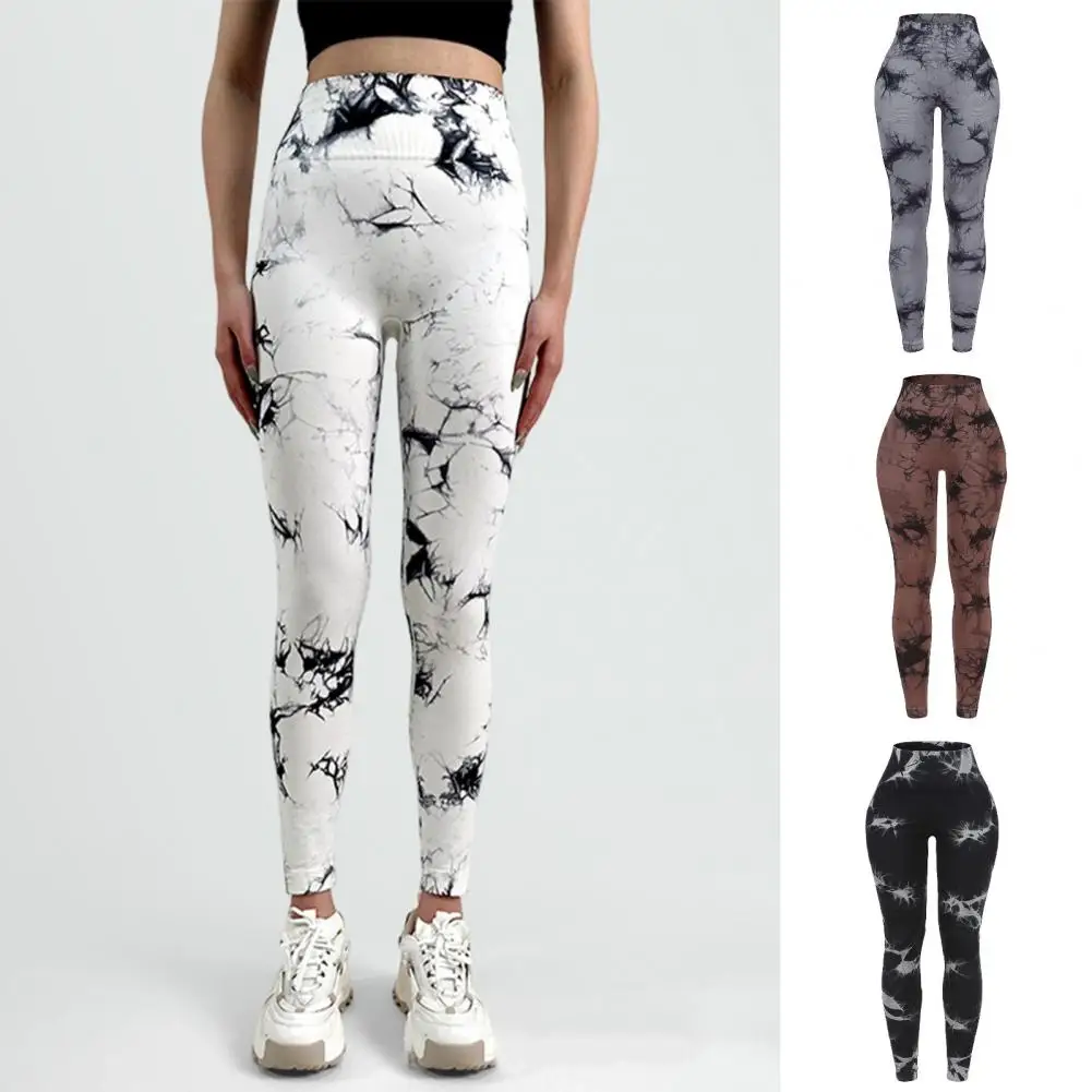 High Waist Yoga Pant Women's Activewear for Running Cycling and Gym Hip Lifting and Slimming Pants Leggings