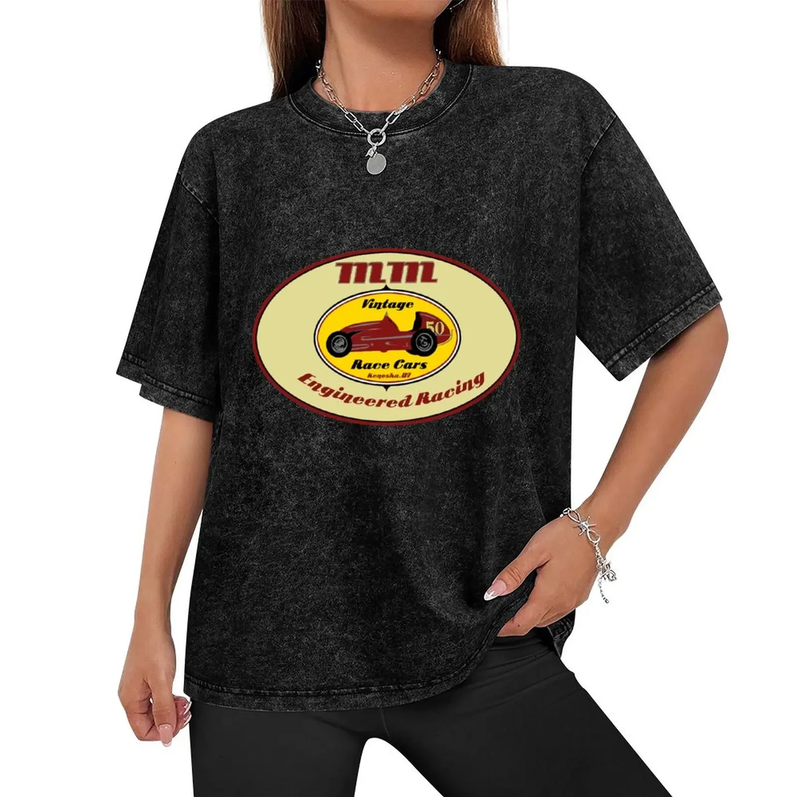 MM Engineered Racing Logo T-Shirt plus sizes summer top new edition mens graphic t-shirts pack