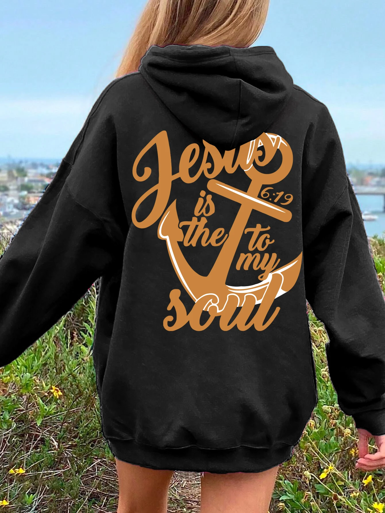 

Jesus Is The To My Soul Printing Women's Hoodies Fashion fur-liner Hoodie Warm Fleece S-XXL Hoody Autumn High Quality Clothing