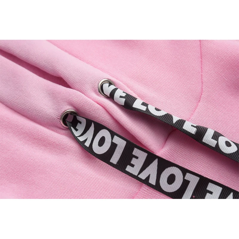 Sweats à capuche Mince Smile pour femmes, joli imprimé PVD, chemisier décontracté pour jeunes femmes, mode automne et hiver, nouveau