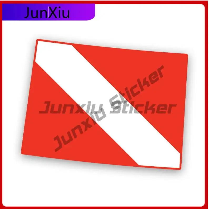 

Colorado State Shaped Diver Down Flag Sticker Uv Protected Scuba Flag Diving Dive Co Car Sticker Vinyl Decal Waterproof Durable