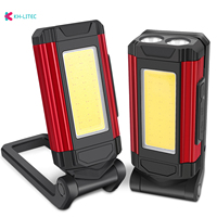 Multifunctional LED Spotlight USB Rechargeable COB Work Light with Magnet Powerful Camping Lantern Waterproof Flashlight Torch