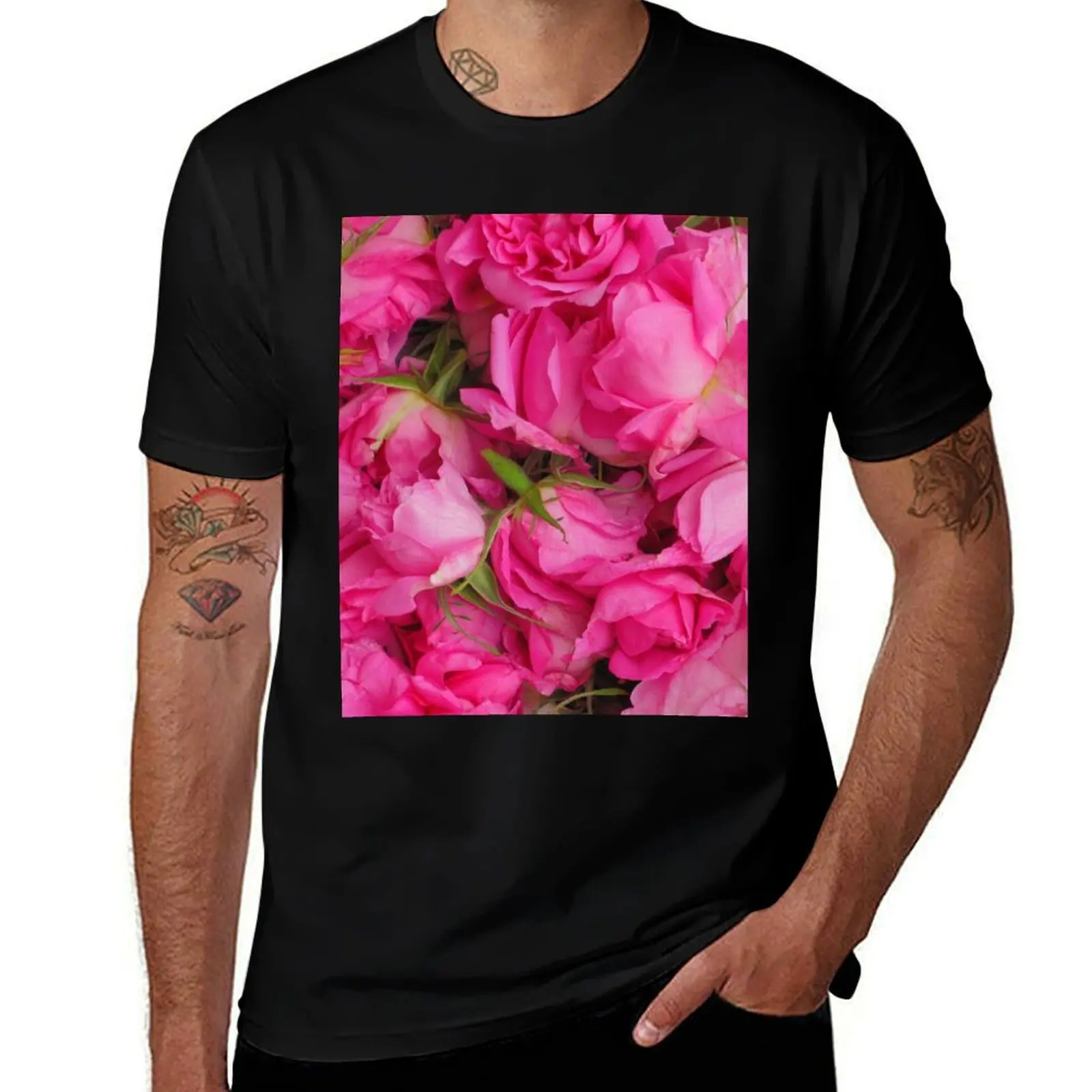 

Bed of Roses T-Shirt t shirts for man cotton t shirt man casual man t shirt heavy cotton T-Shirt