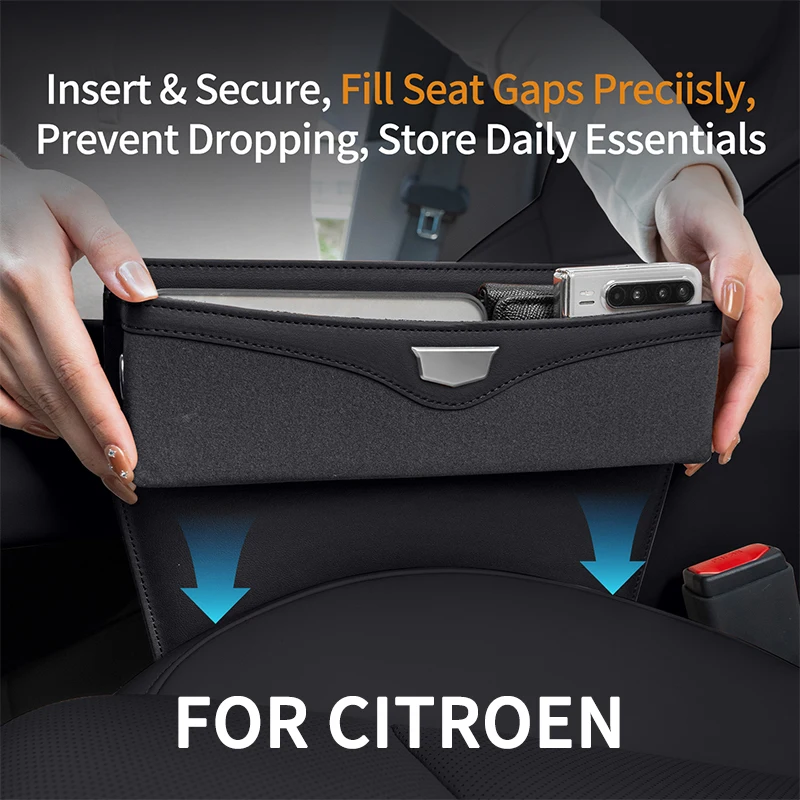

Exquisite Car Seat Gap Storage Box For Citroen C4 C4L C5 C6 C3 C2 C1 Berlingo Picasso Jumper Store Daily Car Gadgets Neatly