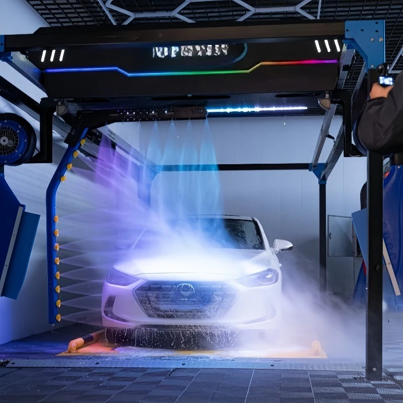 Factory Direct Sales of Contactless High-pressure Automatic Car Wash Machines and Gas Station Cleaning Equipment.