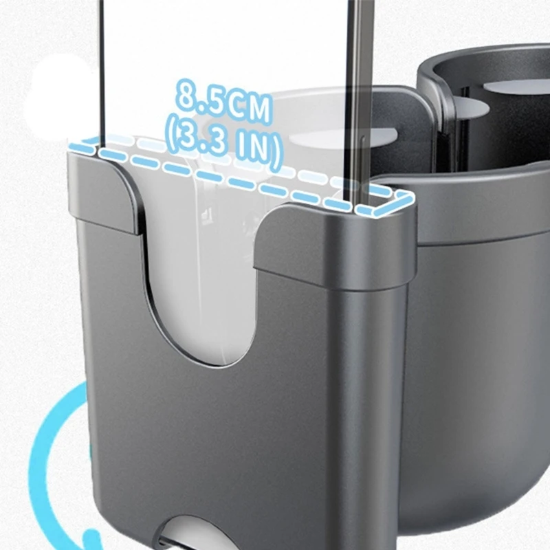 Wheelchair Double Cup Holder 360° Rotation Drink Beverage with Phone Holder