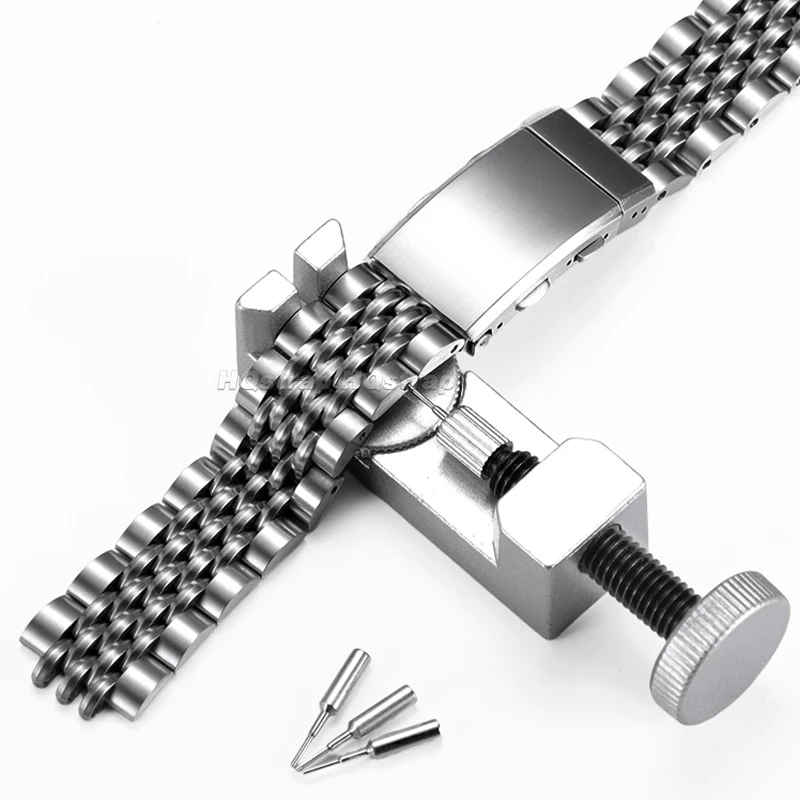 금속 시계 밴드 링크 핀 리무버 수리 도구 시계 제조 업체 조절기 핀 액세서리에 대한 스테인레스 스틸 스트랩 수리 도구 키트
