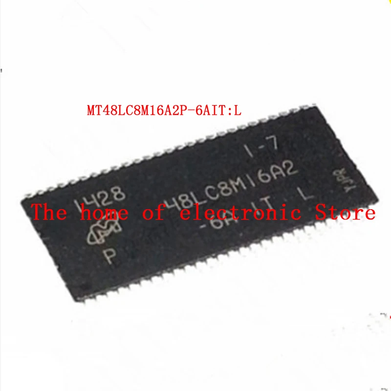 

5PCS MT48LC8M16A2P-6A IT:L 48LC8M16A2 DRAM Chip SDRAM 128Mbit 8Mx16 3.3V 54-Pin TSOP