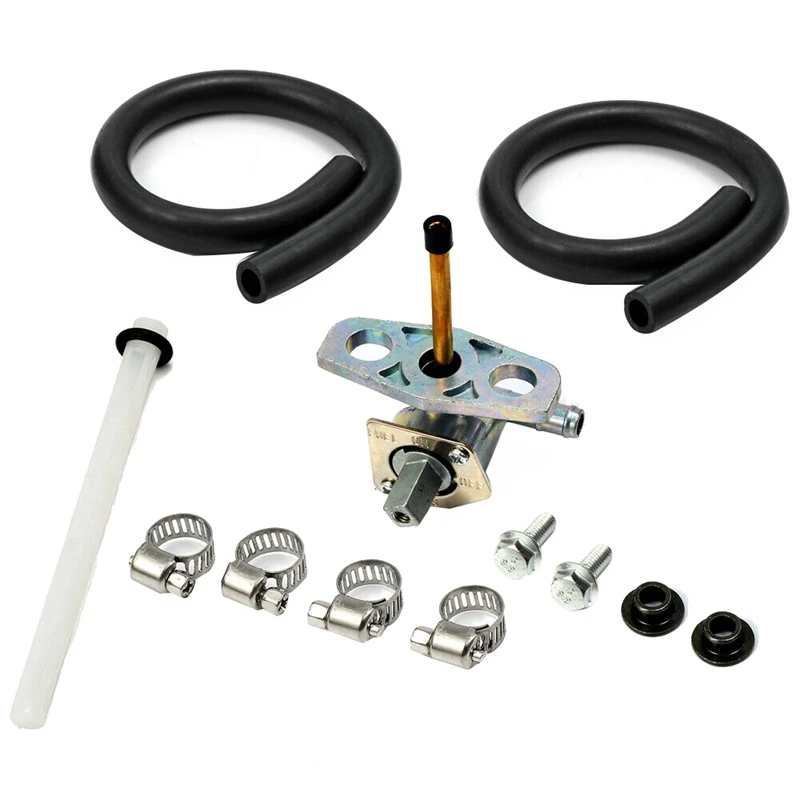 Fuel Gas Tank Petcock Valve Switch & Oil Fuel Filter For Honda Rancher TRX350 Recon TRX250 1999-2020