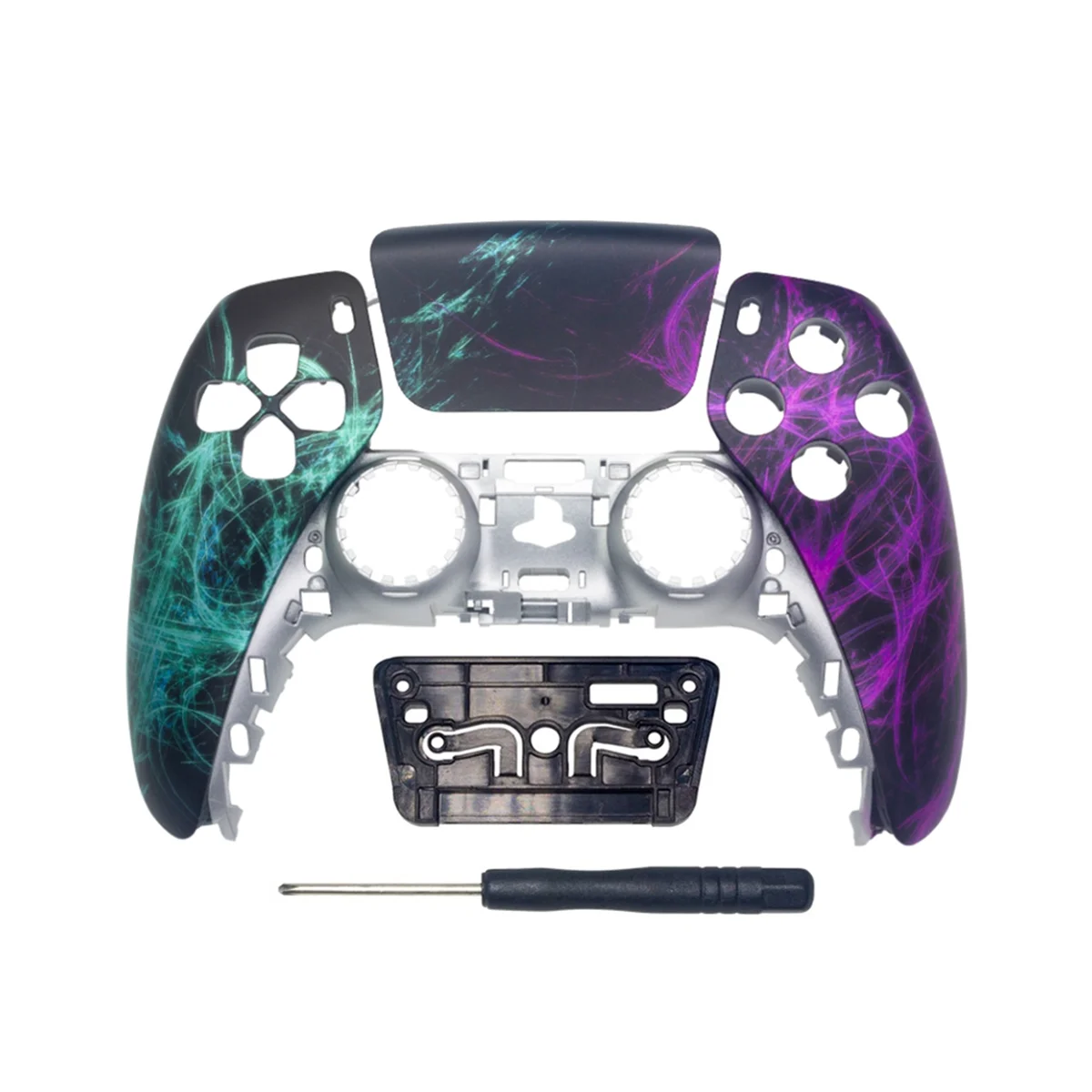 

T06C-For PS5 Elite Gamepad BDM-010 1Rd Generation Version Front Cover Gamepad Replacement Top Cover Replacement Refit Part,C