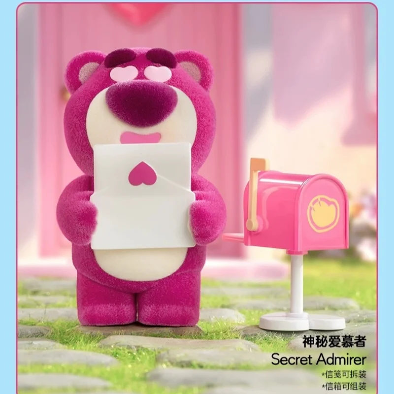 

Pixar Strawberry Bear Date Series Blind Box Collectible Figurine Gift Trendy Handmade Toy From Strawberry Orchard Birthday Prese