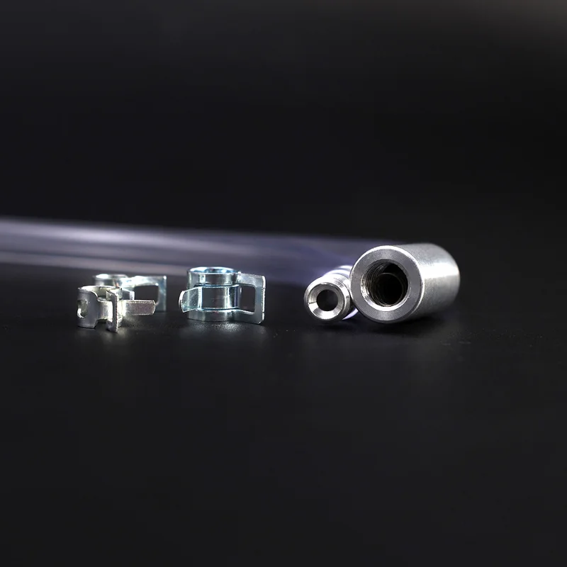 Freio Fluido Sangrador Mangueira com One-Way Non-Return Válvula de retenção Auto Car Veículo Motocicleta Freio Embreagem Sangrador Mangueira Tubo Kit Ferramenta