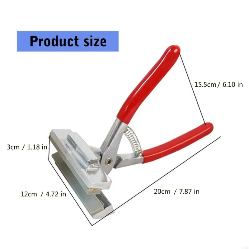 57BE Professional Canvas Pliers for Labor Saving Frame Stapling Even Frame Stretching