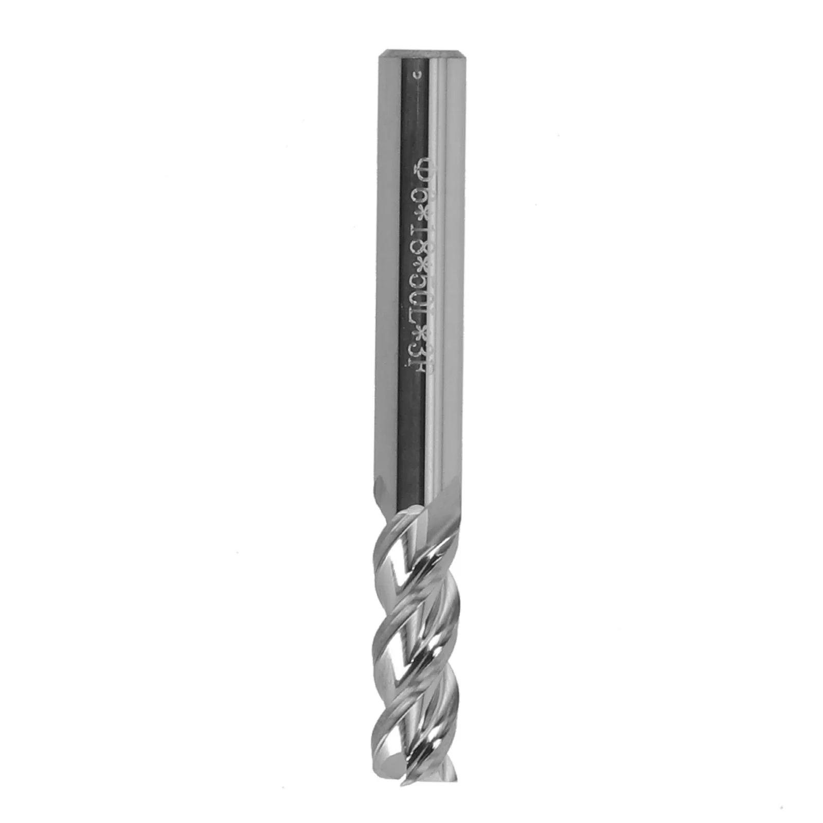 

Carbide End Mill with a 6mm Shank Precision Engineering Tool Suitable for Engraving Machines and High Speed Mills