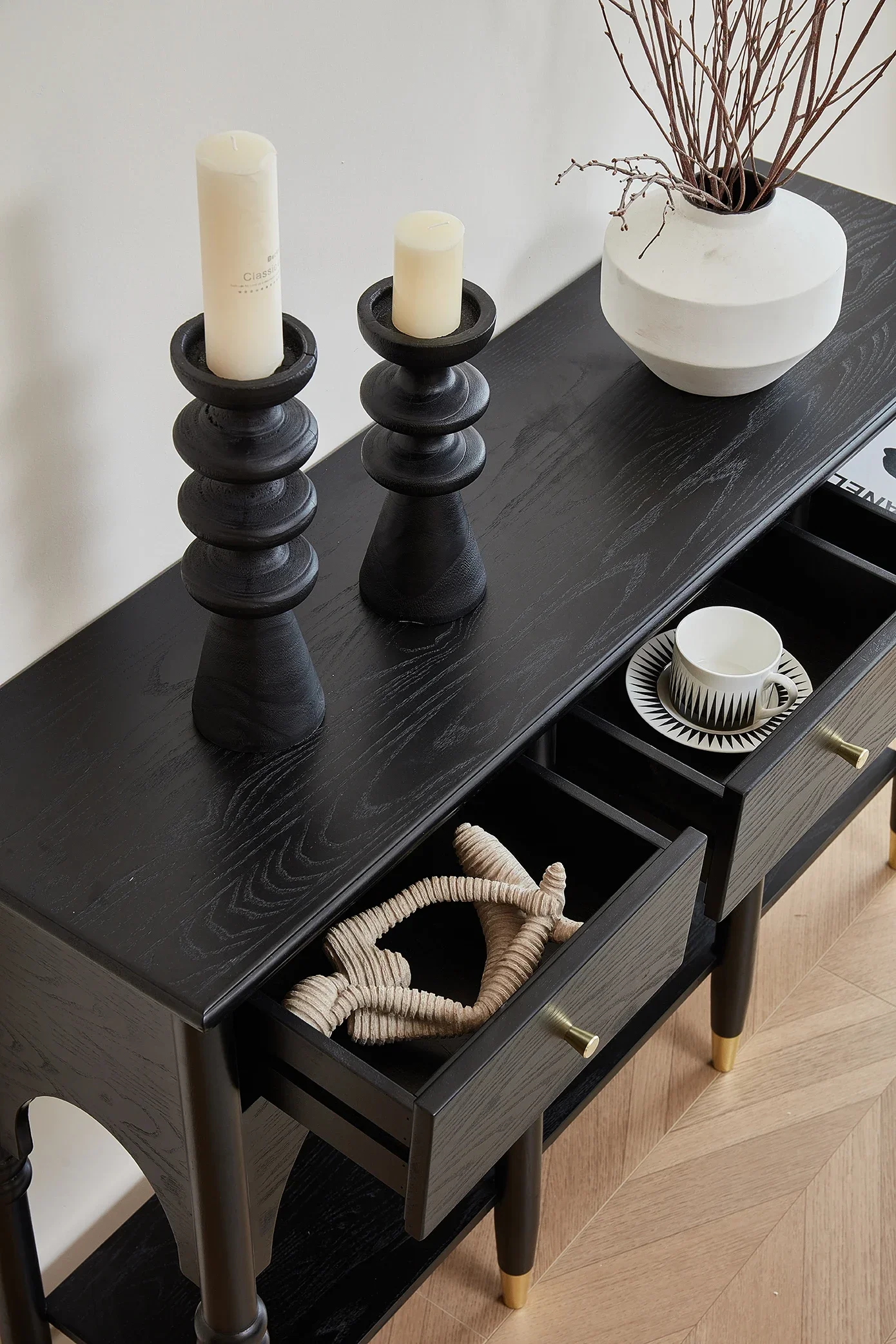 Modern sideboard living room cabinet luxury dining room sideboard solid italian style wood cabinet