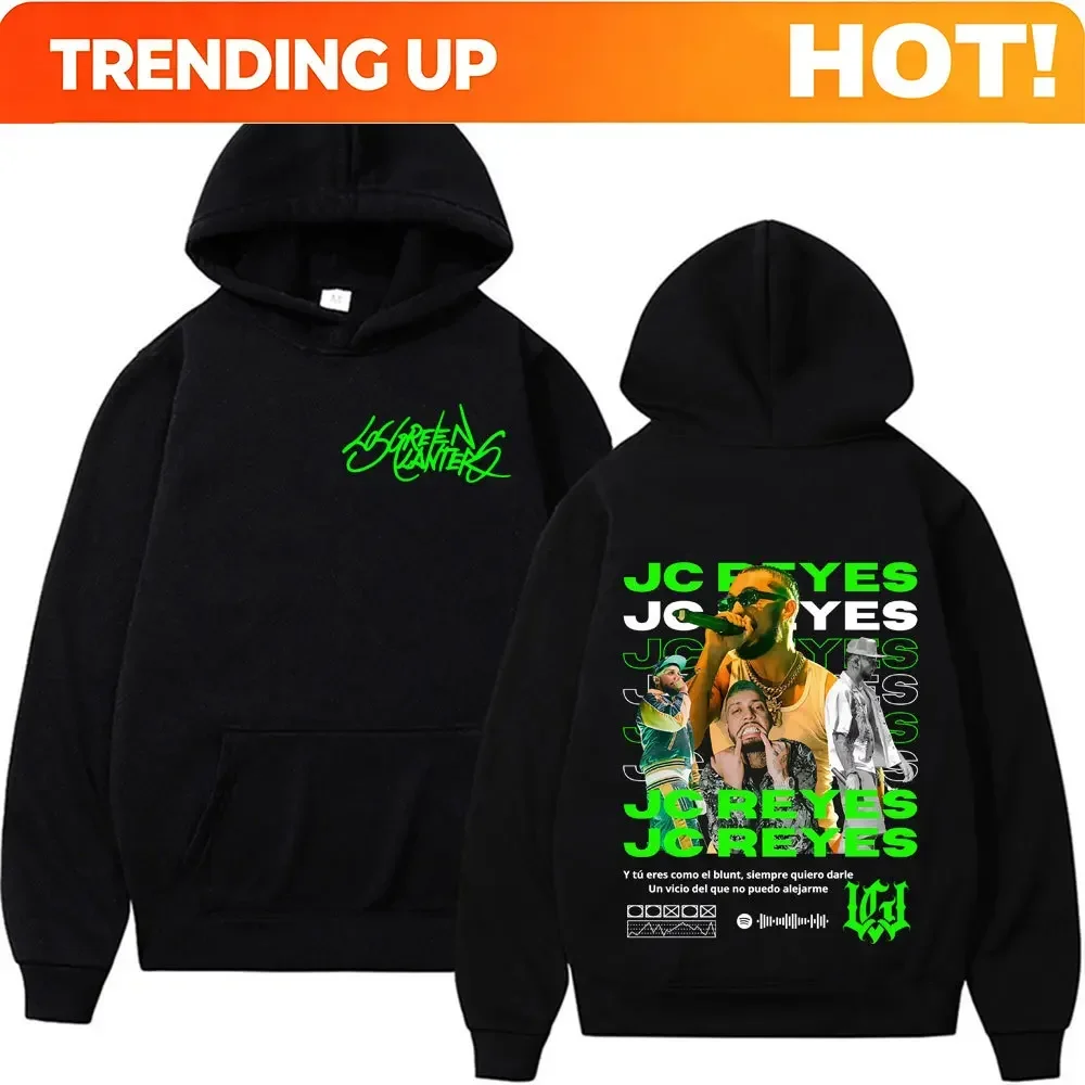 Customization Rapper Jc Reyes Album Tour 2025 Printed Hoodie Men's Clothing Harajuku Vintage High Street Hoodies Unisex Casual S