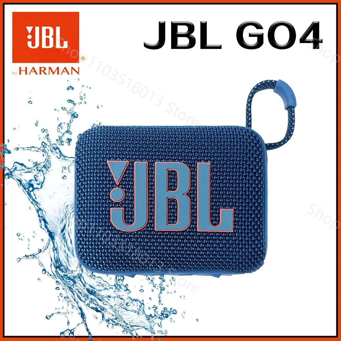 JBL GO4 Music Brick 4th Generation Bluetooth Speaker Outdoor Portable Speaker Computer Audio Speaker Support serial connection