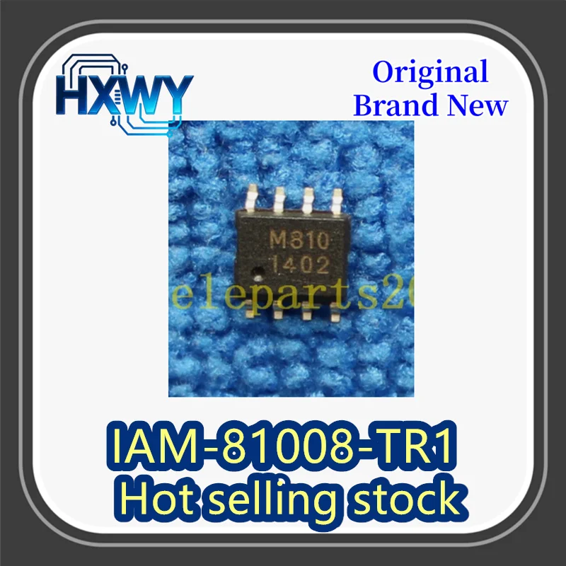 

(10/50 шт.) IAM-81008-TR1 Silkscreen M810 Package SOP8 Dual Balanced Mixer Chip IC, новый, оригинальный