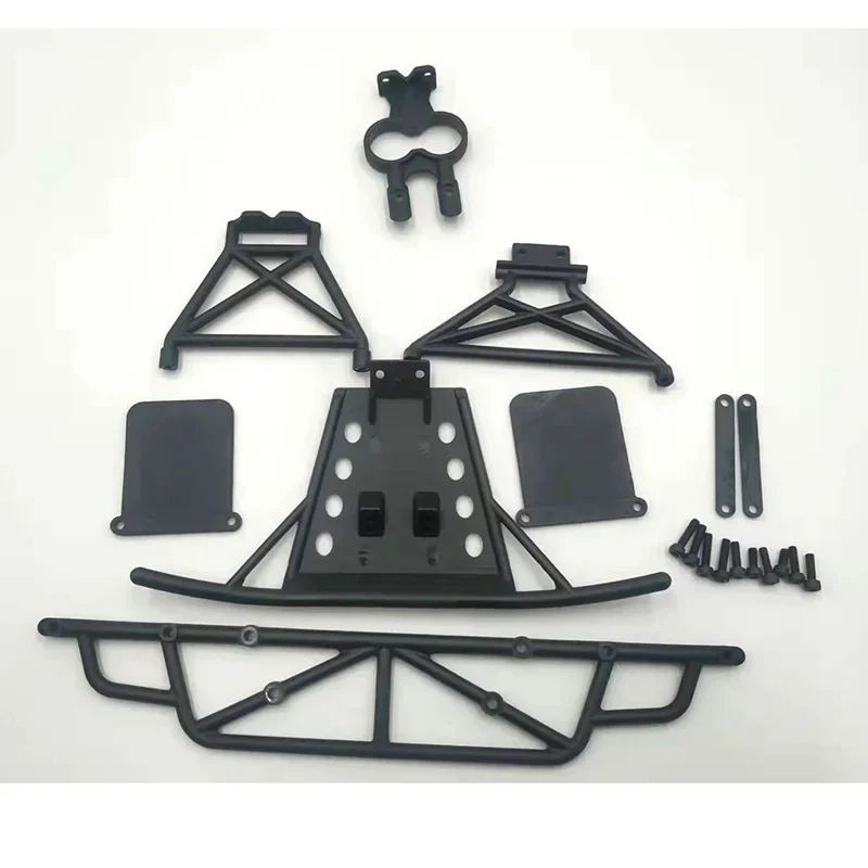 LC RACING SC Bumper Set nero per EMB-SC EP 1:14 RC Car Off Road # L6039