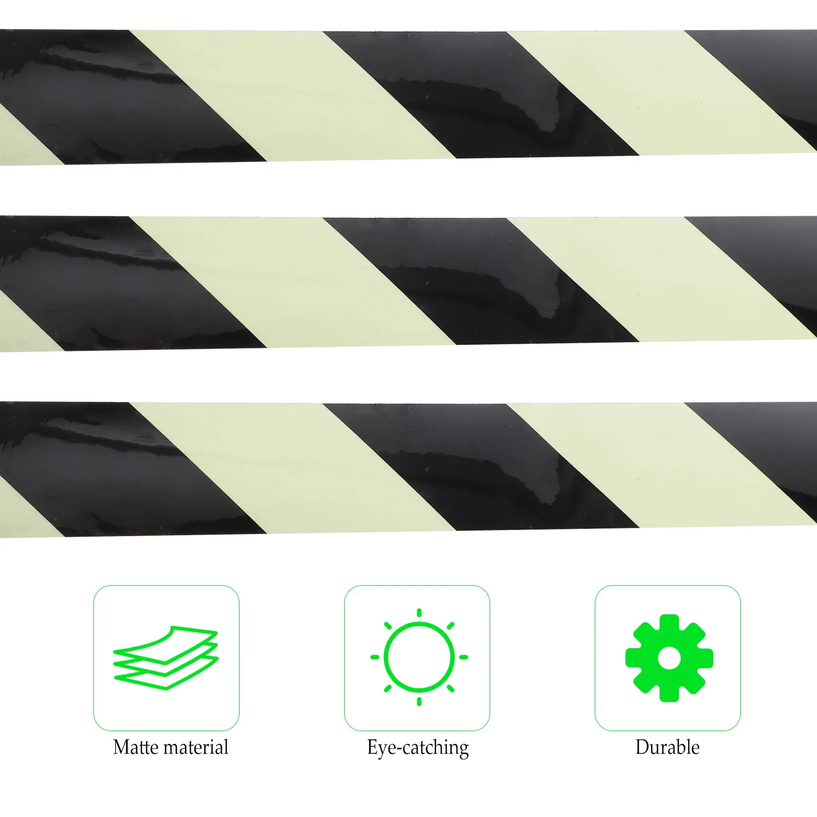 

1 Roll Glow In The Dark Luminous Tape For Directions Indication Stairs Fluorescent Safety Guiding Strip Indoor