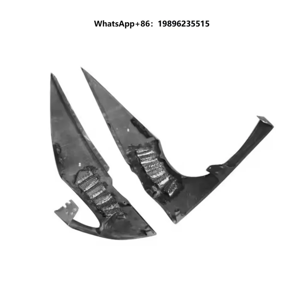 Car Modification V-style Dry Carbon Fiber Fender Mudguard Suitable for  LP580 P610 EVO
