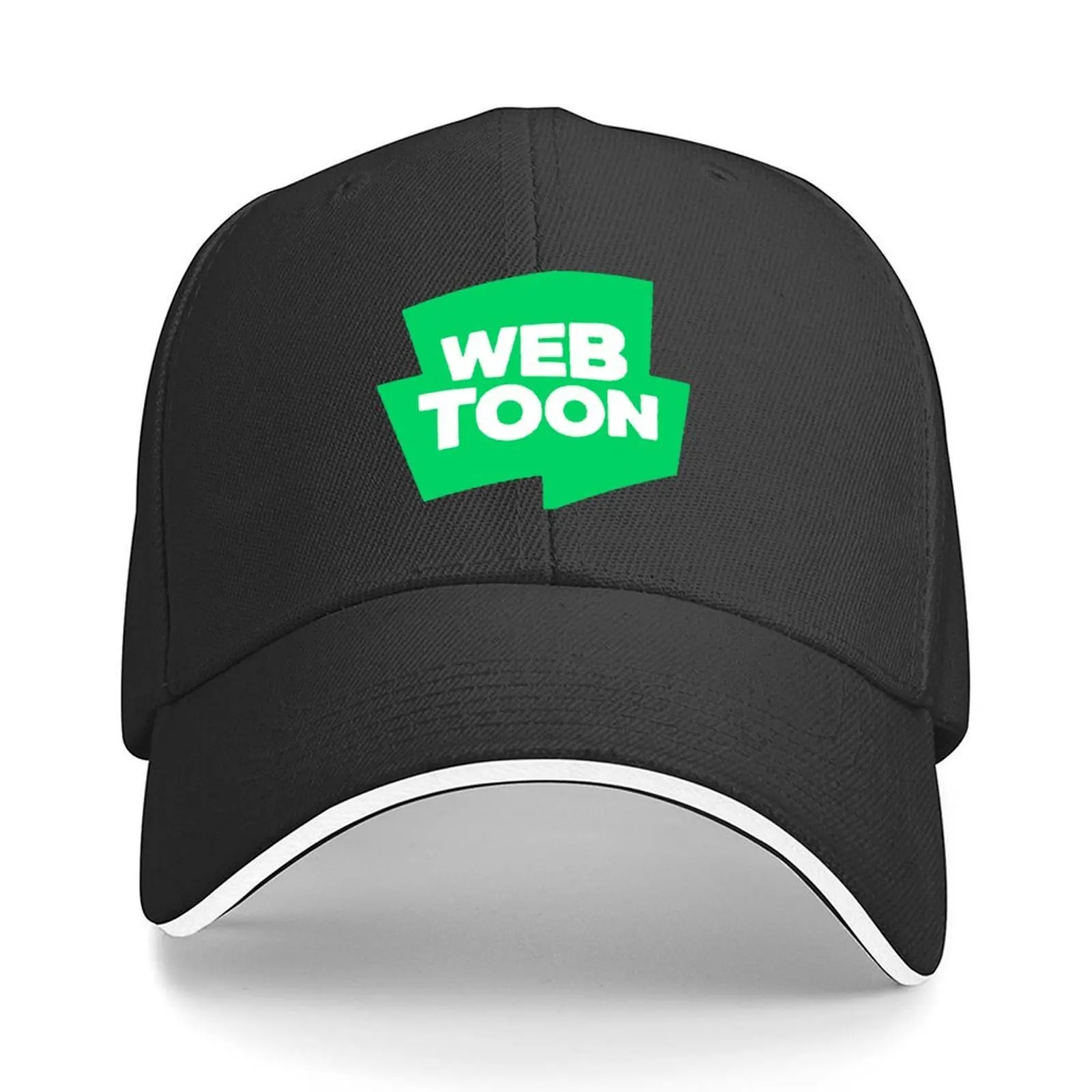 

Webtoon logo Baseball Cap New In Hat Hat Luxury Brand Sun Cap Hat Beach Golf Men Women's