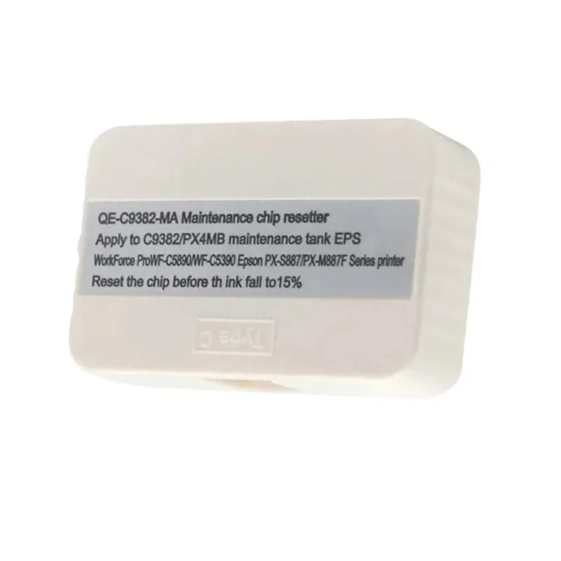 C9382 Chip resetter & Maintenance Box Chip Resetter For Epson WorkForce C5890 WF-C5390 C5390 C5890 PX-S887 PX-M887F Printer