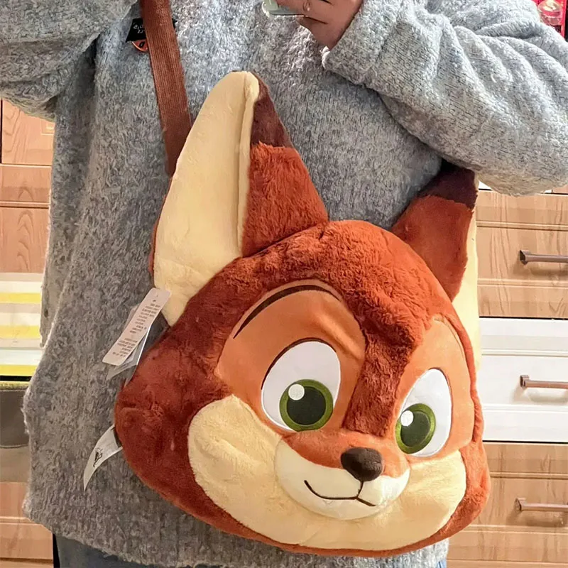 

Kawaii Disney Nick Plush Backpack Daily Supplies Bag Anime Messenger Bag Soft Cute Birthday Gift Girlfriend Lovely For Girls