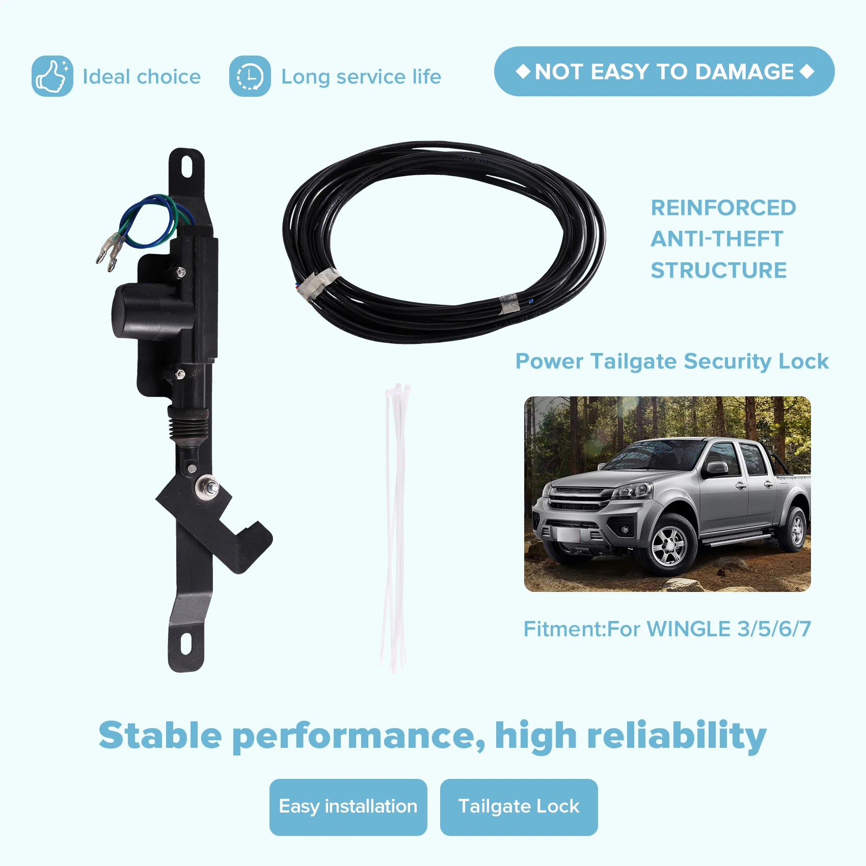 A82M-Car Electric Tailgate Automatic Lock Safety Feature For Great Wall WINGLE 3/5/6/7 Models