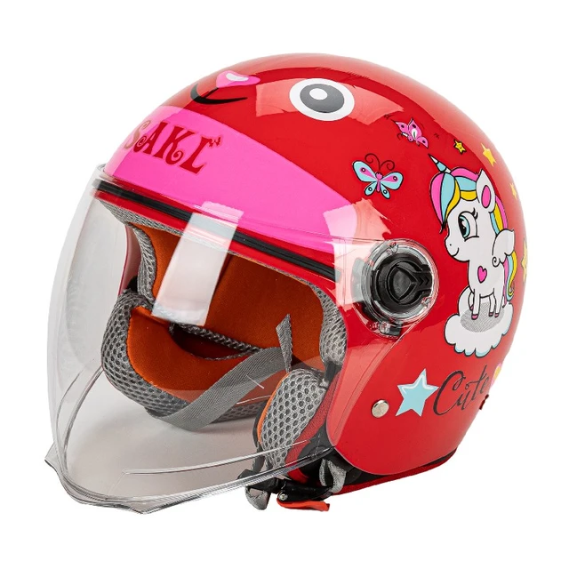 professional motorcycle helmet for kids youth schoolchild Size 50 54cm head DOT approved moto helmet ebike helmet AliExpress