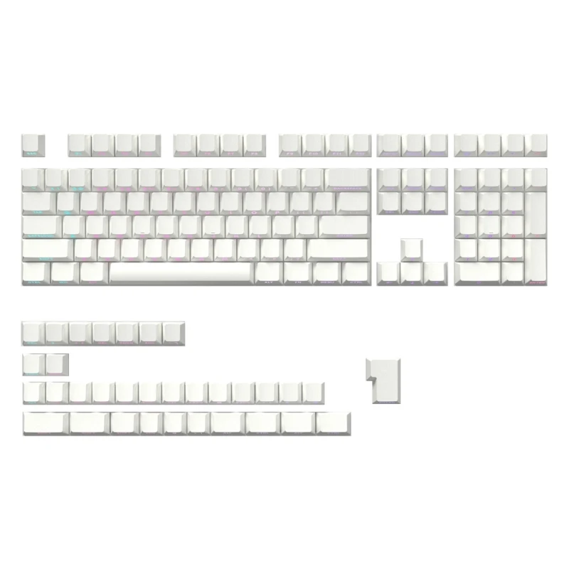 Cherrys Profile-Tastatur-Tastenkappen-Set mit seitlichem Aufdruck, 140-teiliges Set für beleuchtetes Board-Erscheinungsbild – Detail 1