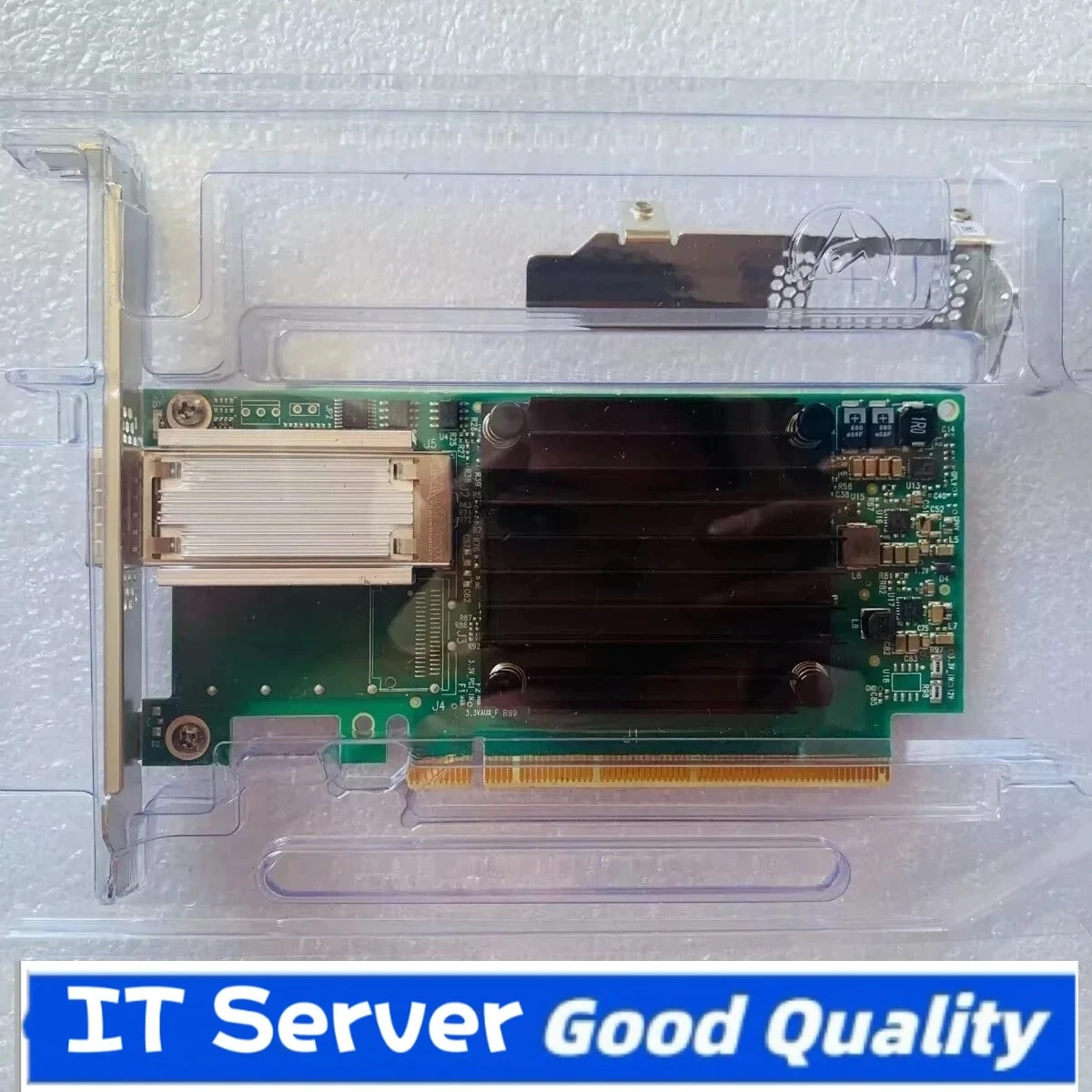 MCX515A-CCAT Mellanox ConnectX-5 100GbE QSFP28 1-Port PCIe Adapter Card CX515A