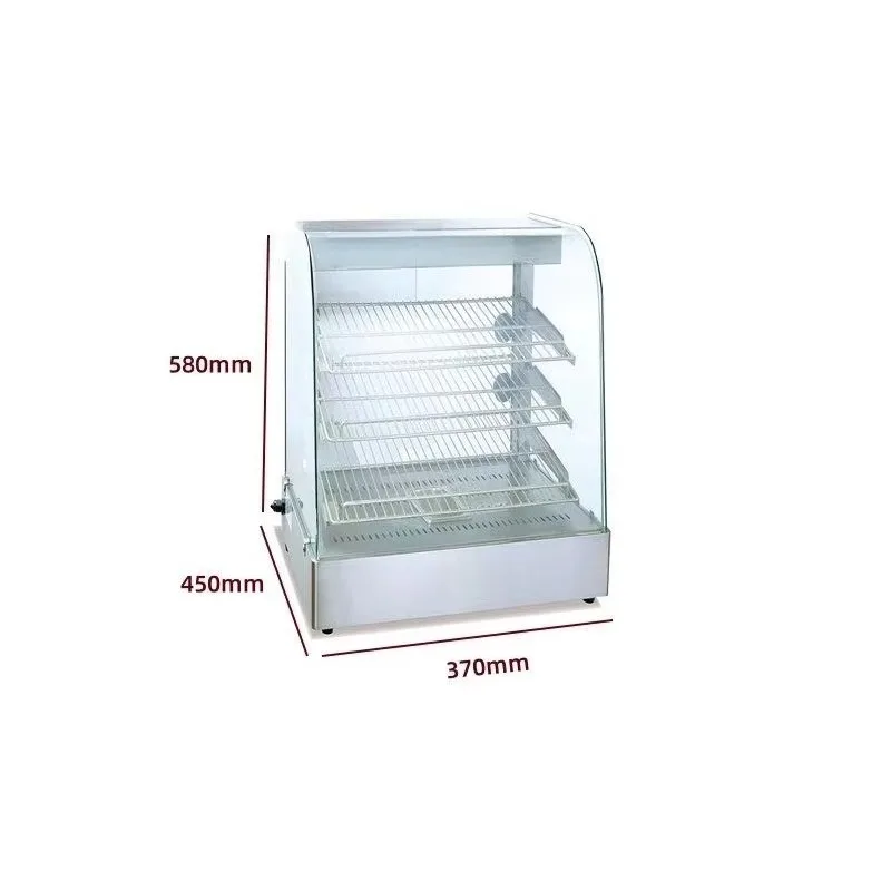 Commercial Electric Pizza Warmer Warming Holding Equipment Food Warmer Display Showcase for Burger Fried Chicken Bakery