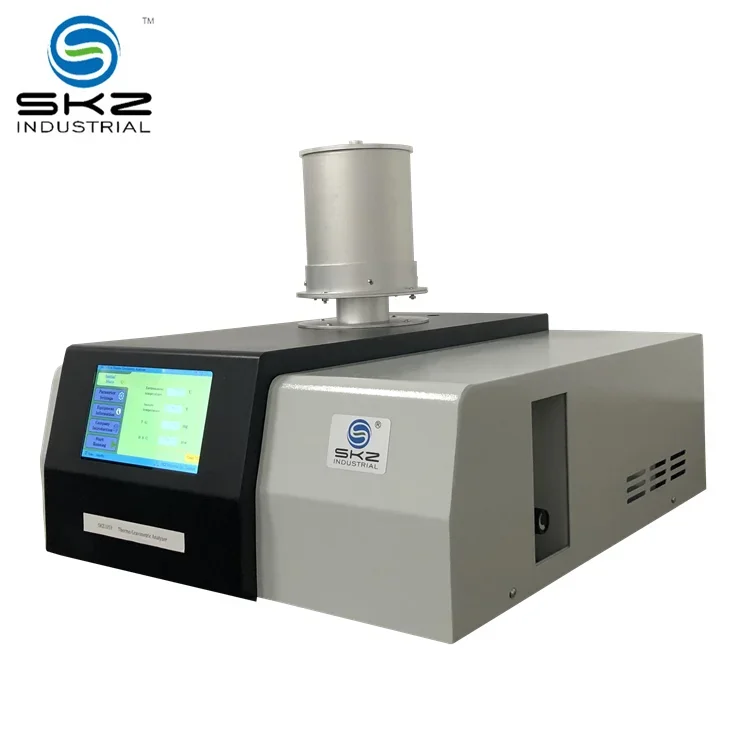 2026 SKZ1060A RT1150C ARM Processor 7-Inch 24 Bit Touch Screen Four Channel PID Algorithm Synchronous Thermal Analyzer 220V Sour