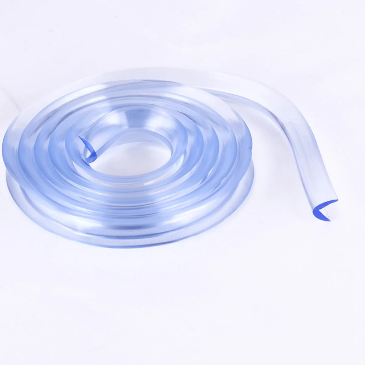 2Pcs Baby Bumper Strip Thick Transparent Silicone Corner Cushion Protector for Table Cabinet Edge Protection Baby Bumper Strip