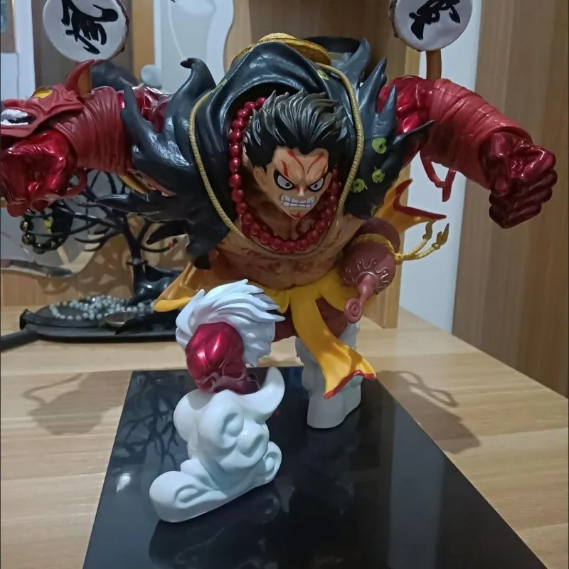 Nieuwe 35 cm EEN STUK Monkey D. Luffy Anime Figuur Pvc Model Desktop Decoratie Standbeeld Randapparatuur Ornamenten Verjaardagscadeautjes Speelgoed Kid